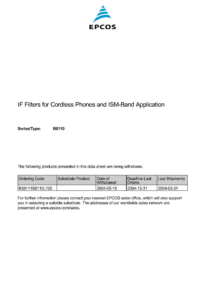 B39111-B8110-L100_1215520.PDF Datasheet