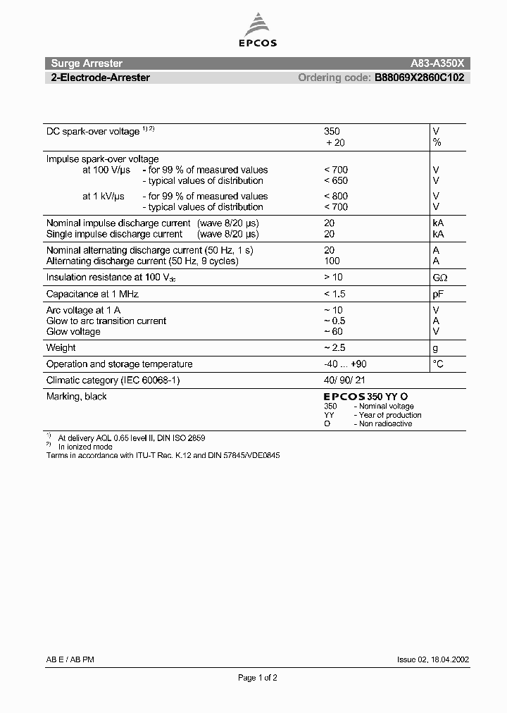 B88069X2860C102_1216518.PDF Datasheet