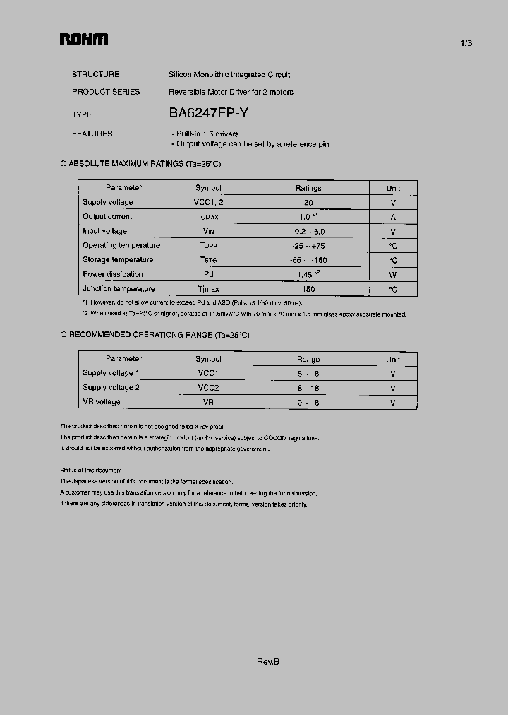 BA6247FP-Y_1216808.PDF Datasheet