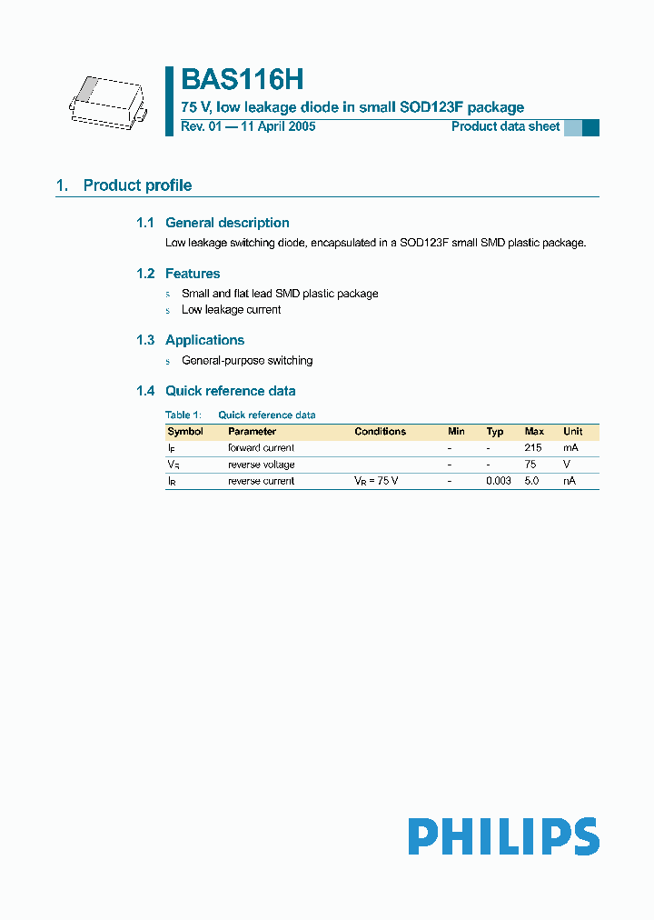 BAS116H_1217111.PDF Datasheet