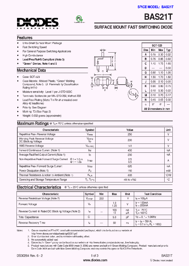 BAS21T1_1217180.PDF Datasheet