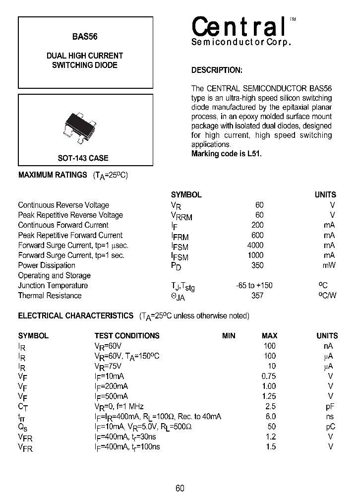 BAS56_1129299.PDF Datasheet