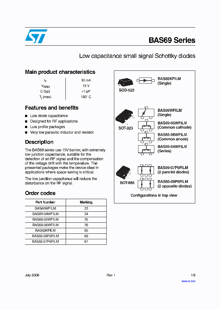 BAS69_1189457.PDF Datasheet