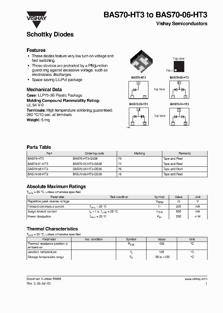 BAS70-04-HT3_1162192.PDF Datasheet