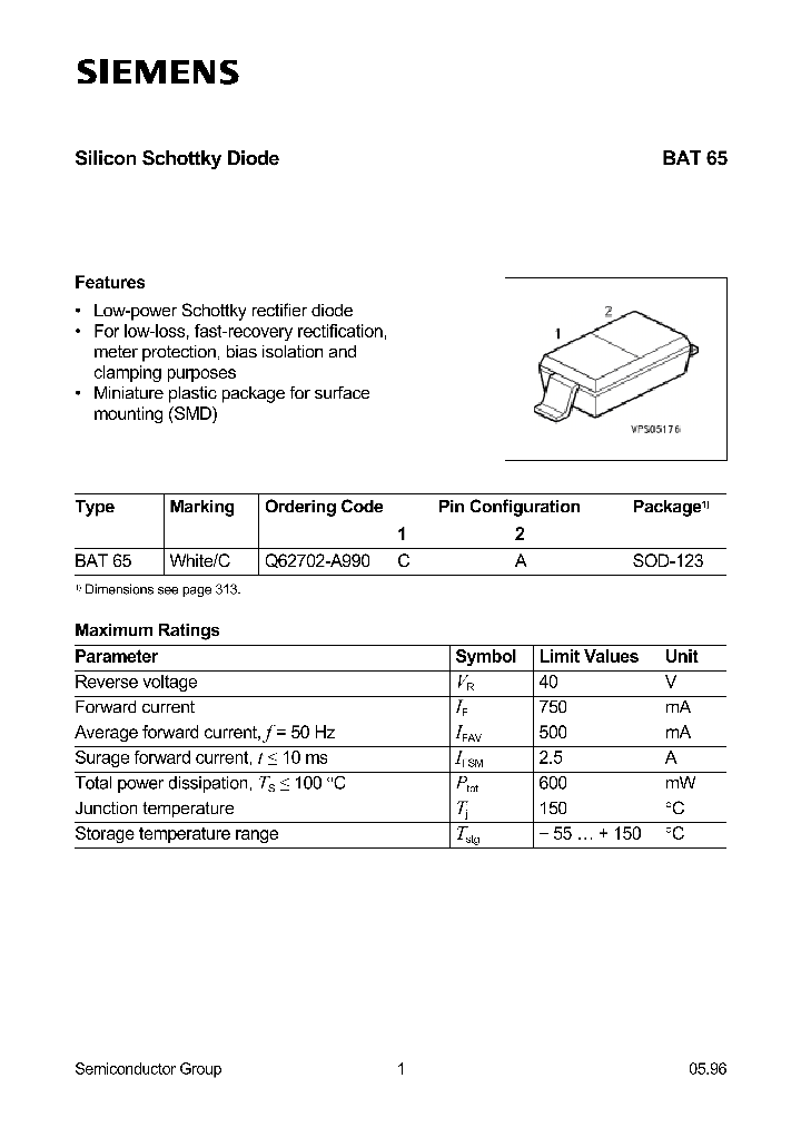 BAT65_1088733.PDF Datasheet