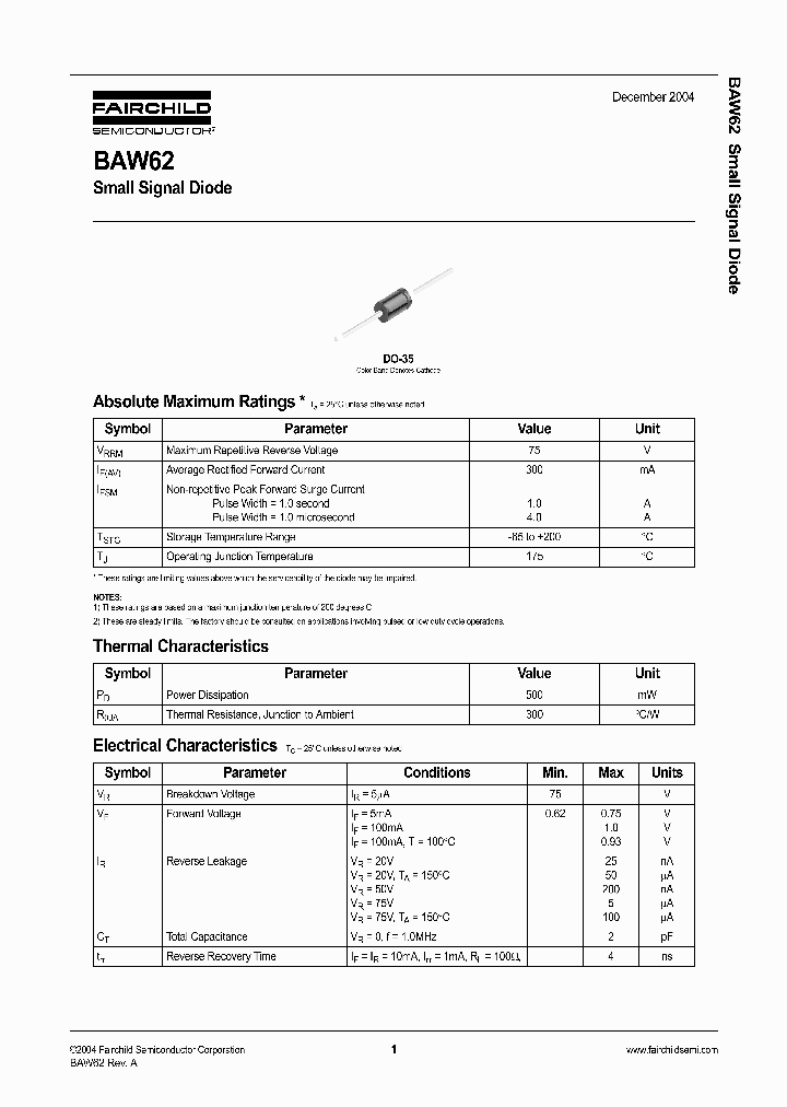 BAW62_1128139.PDF Datasheet