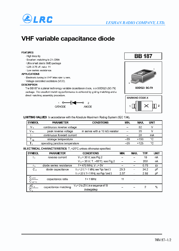 BB187_1217694.PDF Datasheet