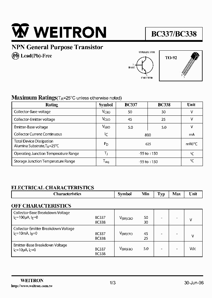 BC337_1058073.PDF Datasheet