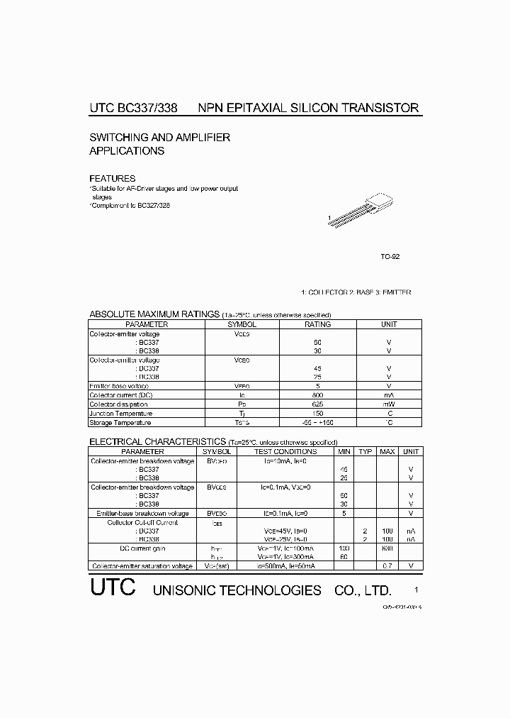 BC338_1217861.PDF Datasheet