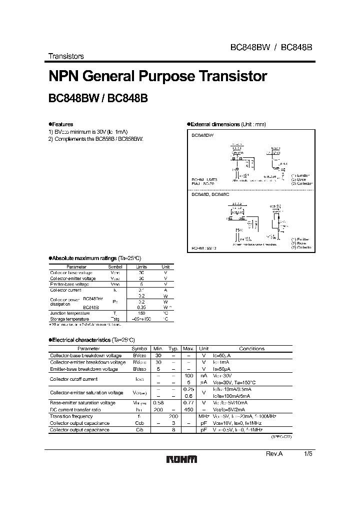 BC848BW_1218030.PDF Datasheet