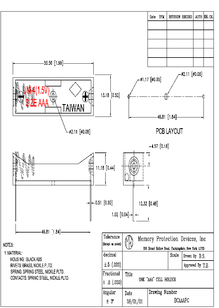 BCAAAPC_1218138.PDF Datasheet