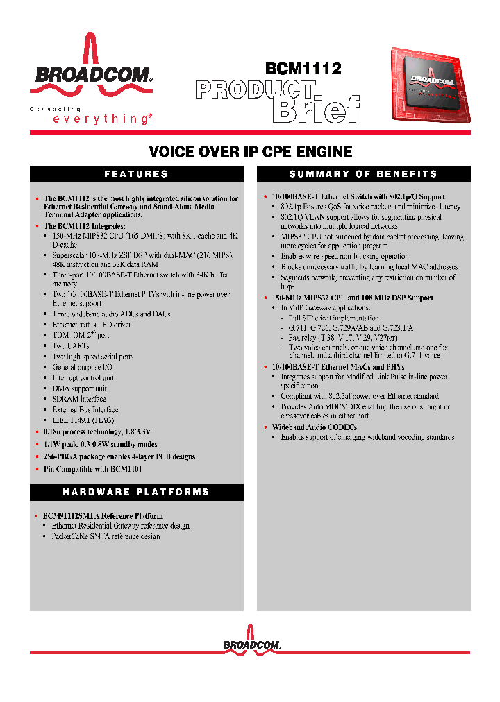 BCM1112_1078904.PDF Datasheet