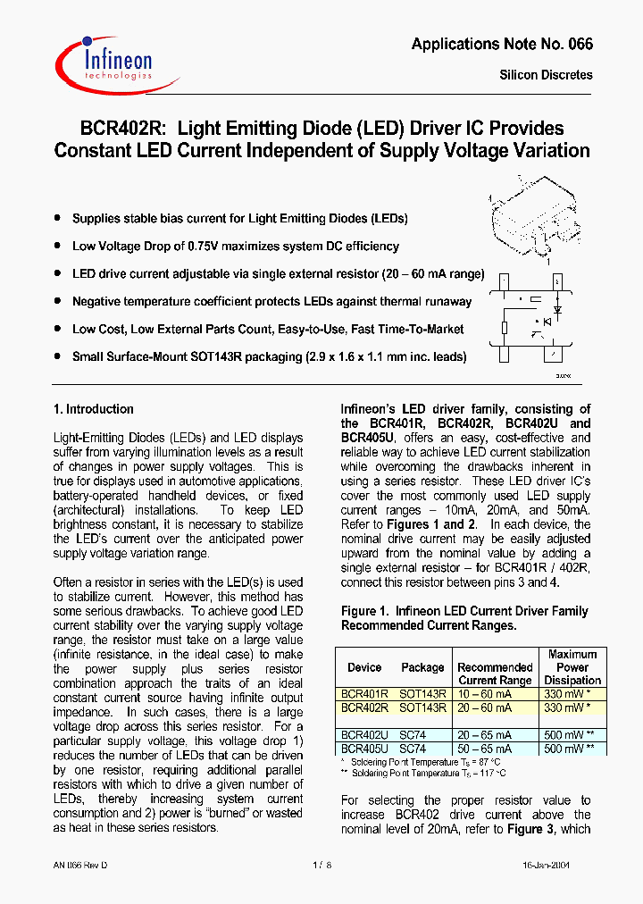BCR405U_1218380.PDF Datasheet