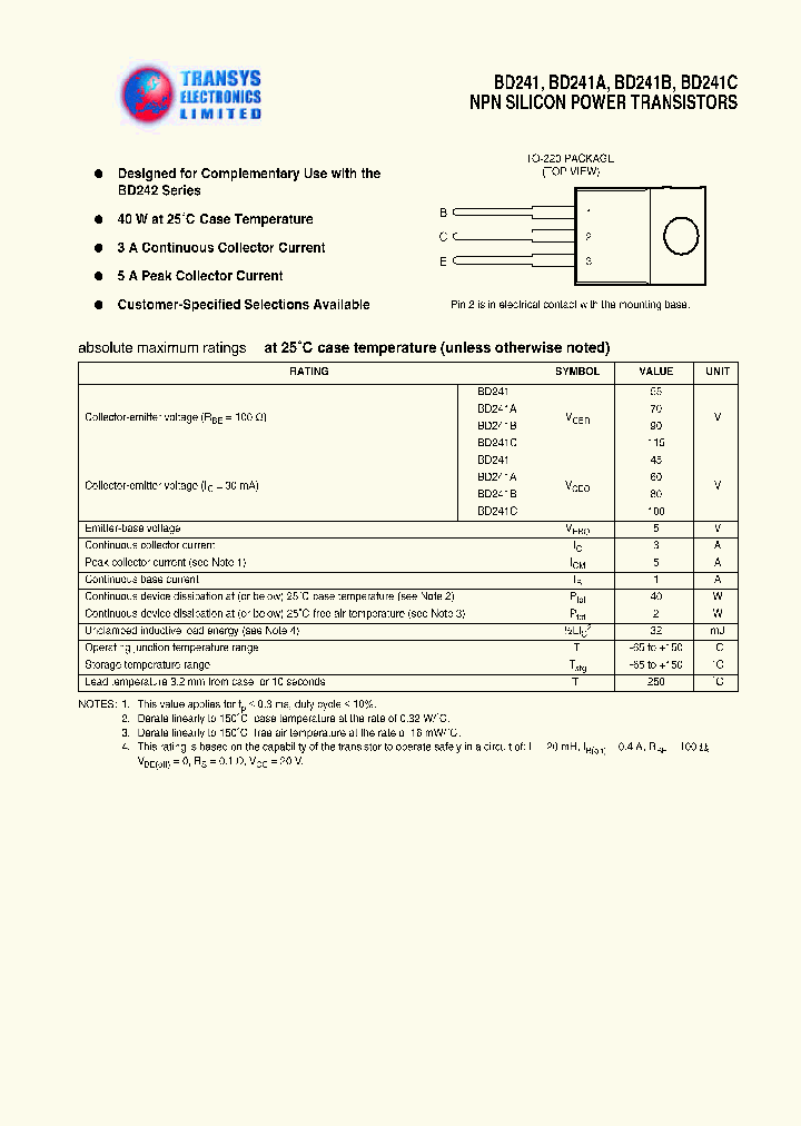 BD241C_1218621.PDF Datasheet