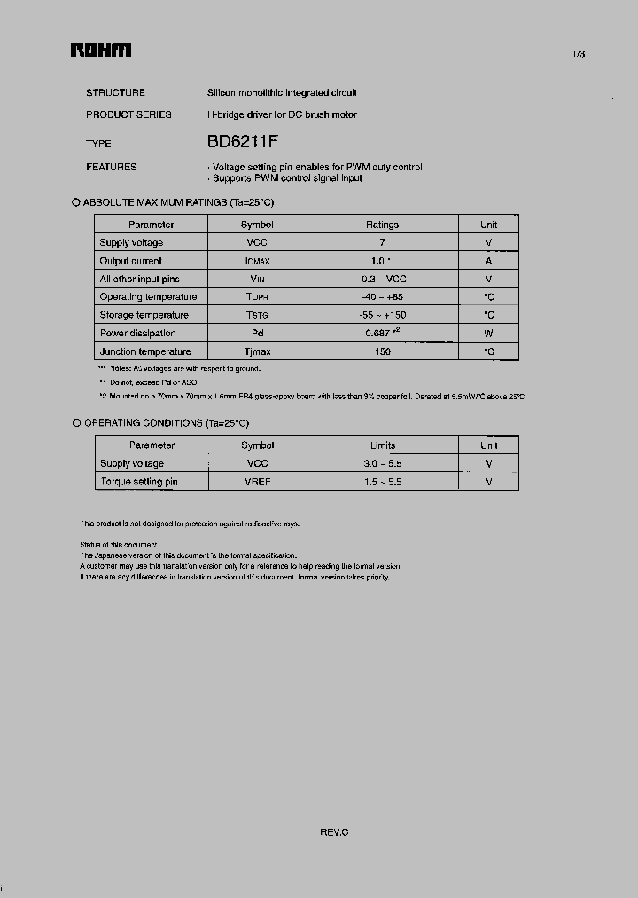 BD6211F_1218782.PDF Datasheet