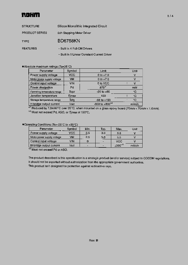 BD6758KN_1218809.PDF Datasheet