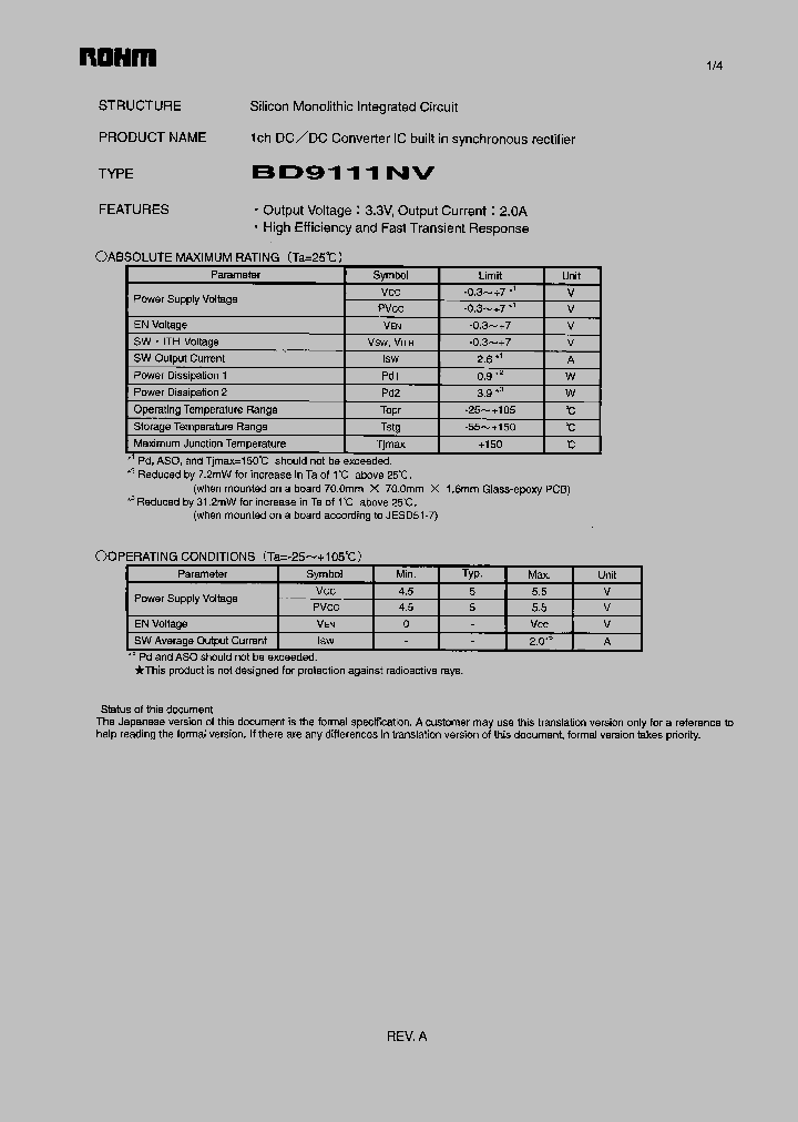 BD9111NV_1218867.PDF Datasheet