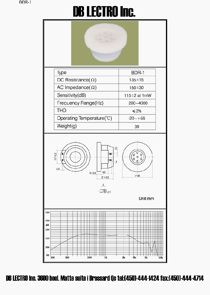 BDR-1_1218903.PDF Datasheet