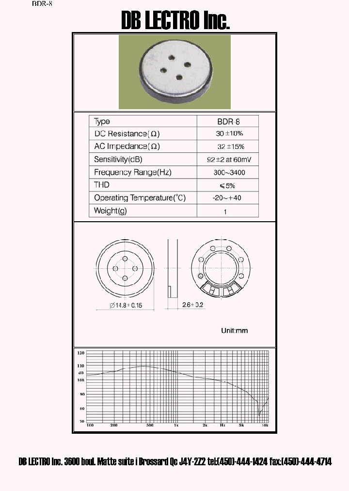 BDR-8_1218910.PDF Datasheet