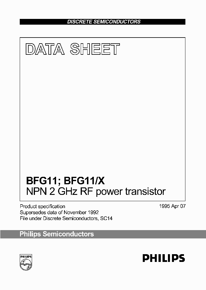 BFG11_1127856.PDF Datasheet