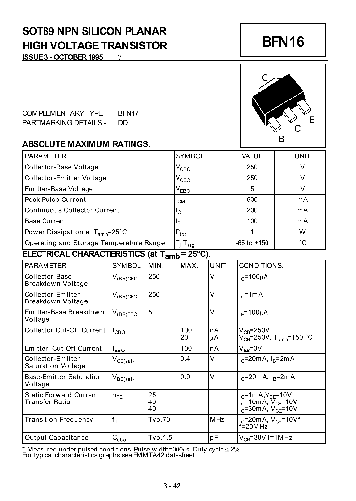 BFN16_1219178.PDF Datasheet