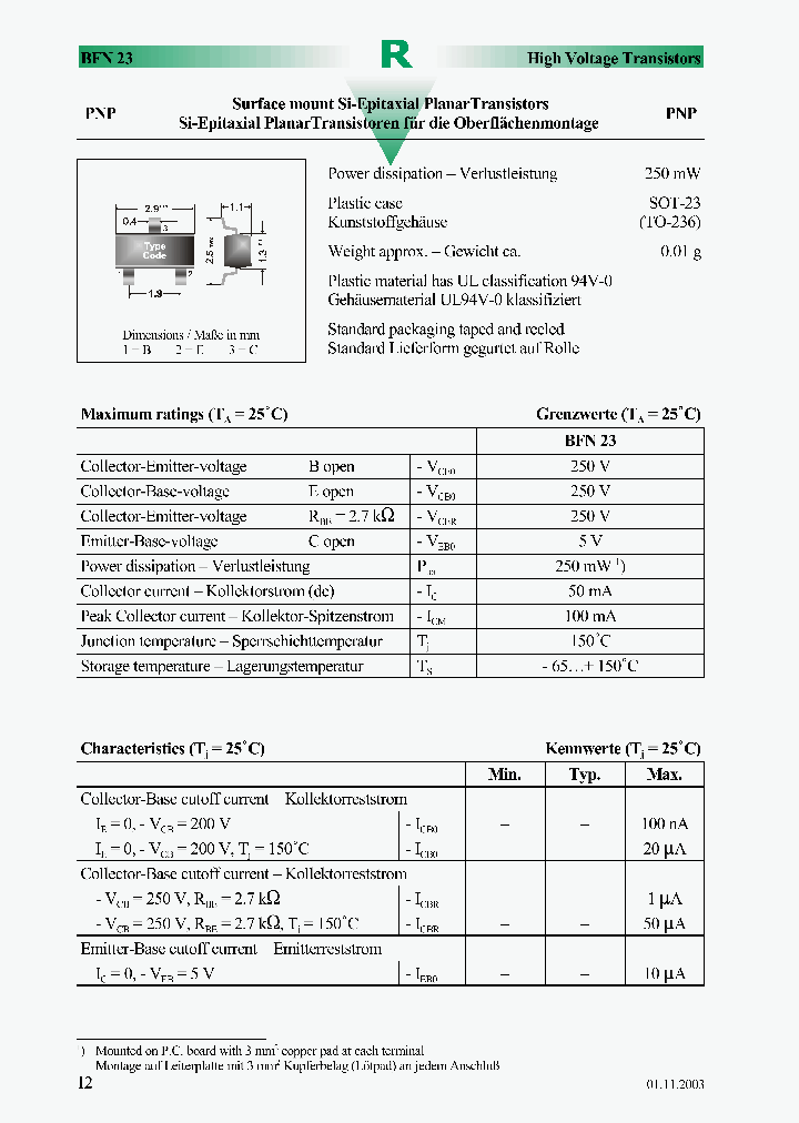 BFN23_1044596.PDF Datasheet