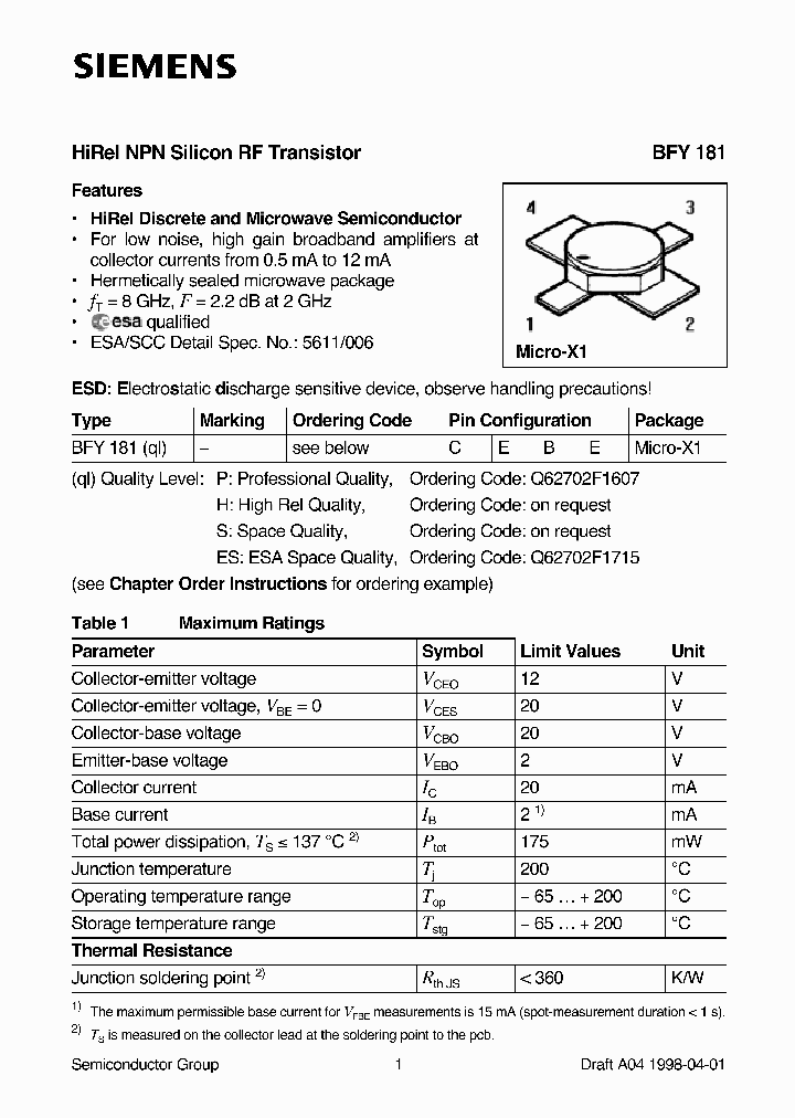 BFY181_1036865.PDF Datasheet