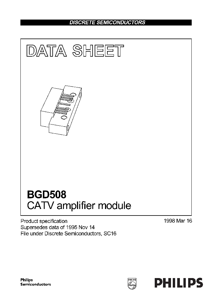 BGD508_1115742.PDF Datasheet