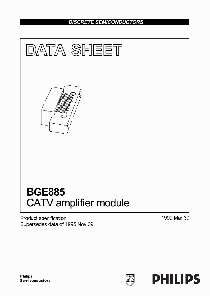 BGE885_1219397.PDF Datasheet