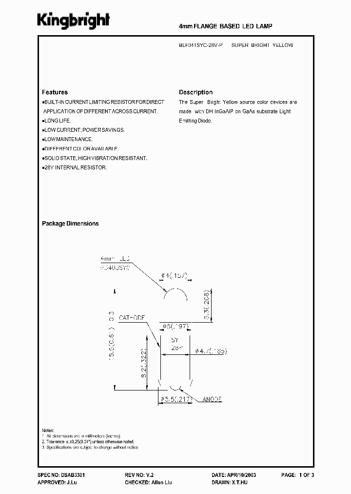 BLF041SYC-28V-P_1219667.PDF Datasheet