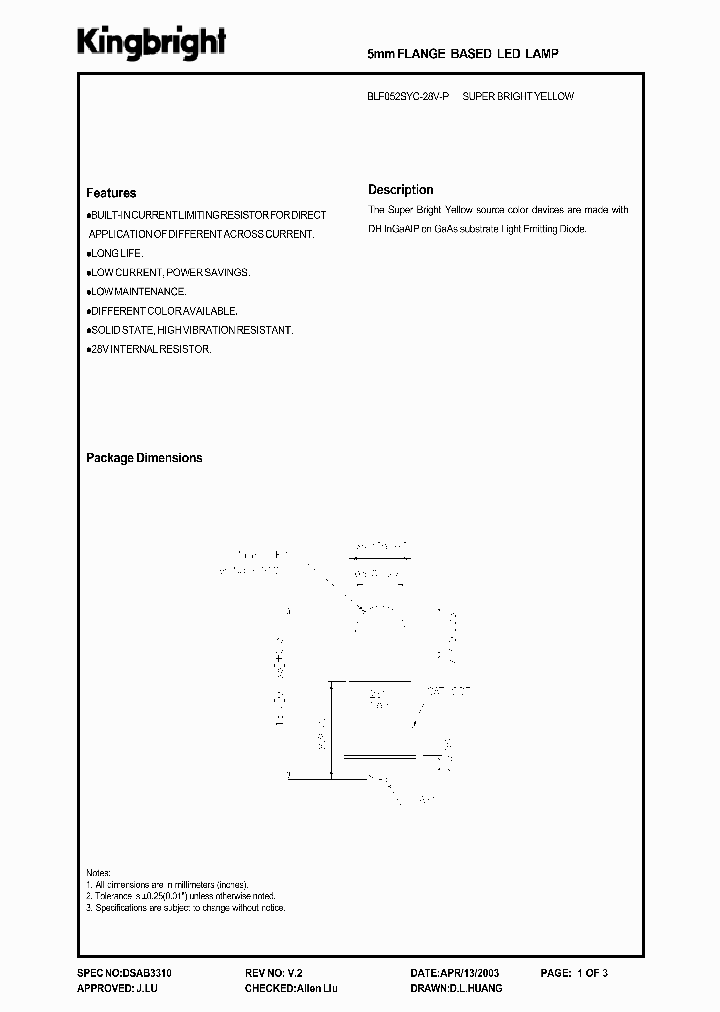 BLF052SYC-28V-P_1219685.PDF Datasheet