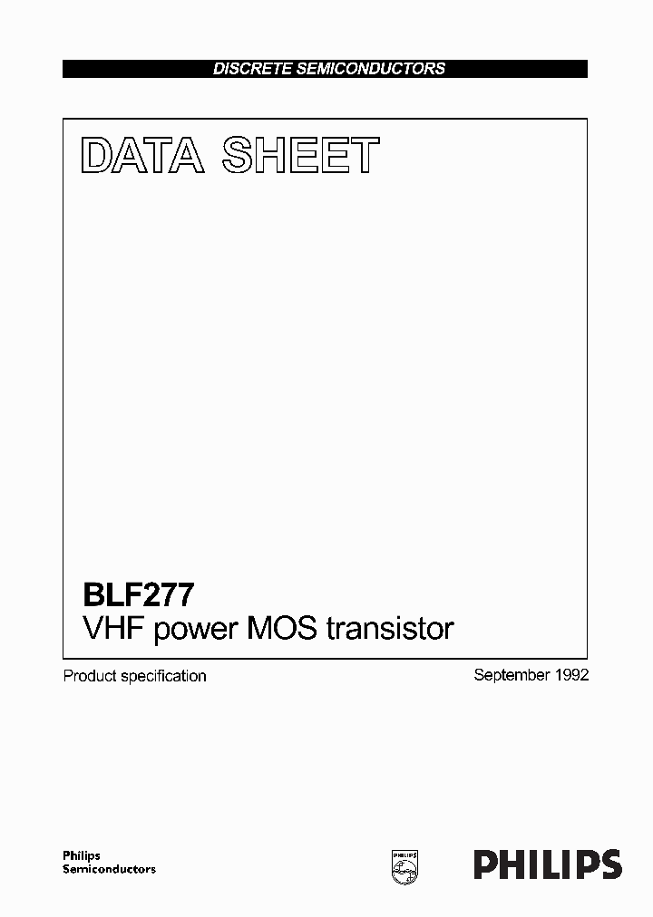 BLF277_1219705.PDF Datasheet