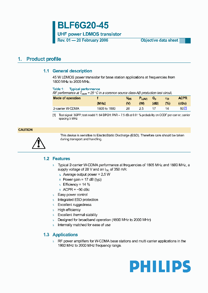BLF6G20-45_1219725.PDF Datasheet