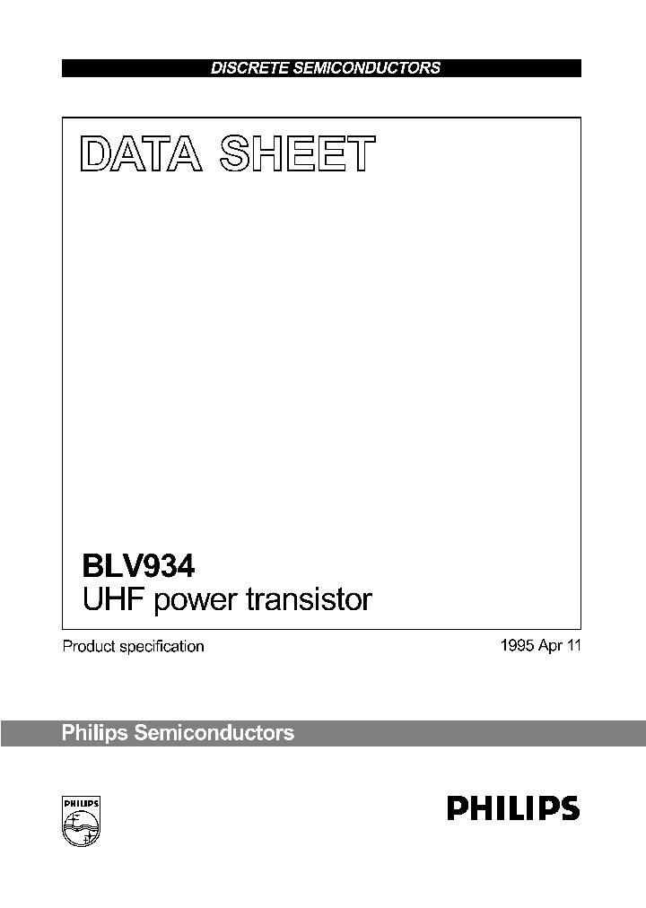 BLV934_1067197.PDF Datasheet