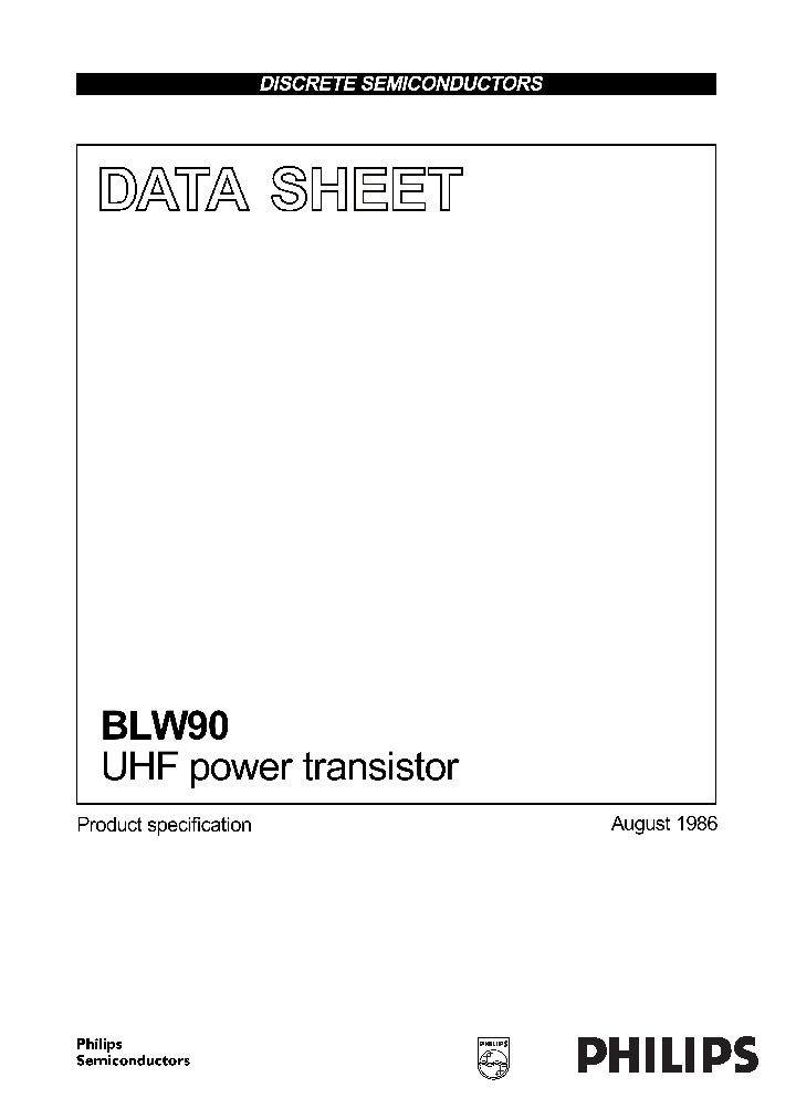 BLW90_1030865.PDF Datasheet
