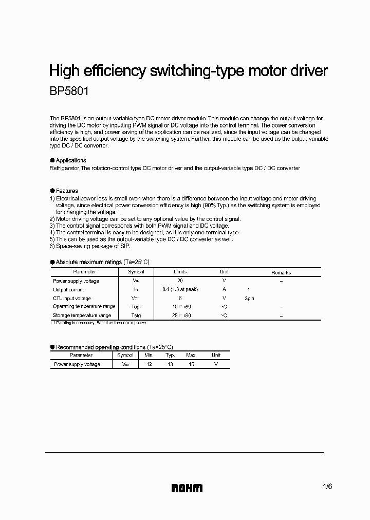 BP5801_1220040.PDF Datasheet