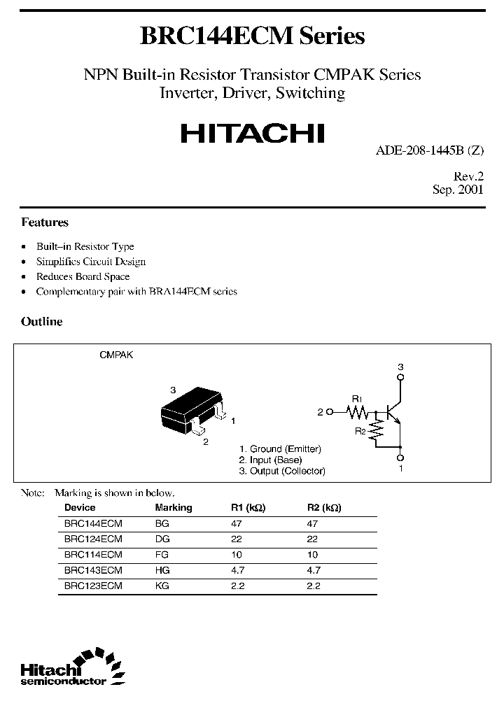 BRC144ECM_1220403.PDF Datasheet