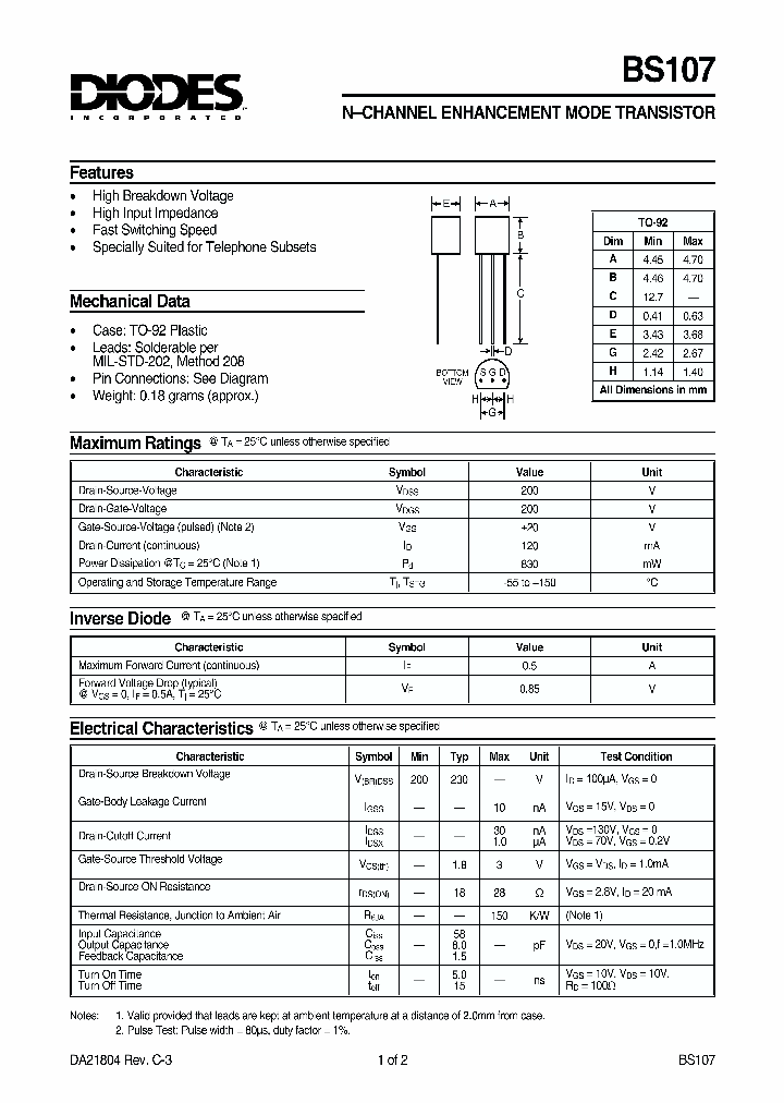 BS107_1121695.PDF Datasheet