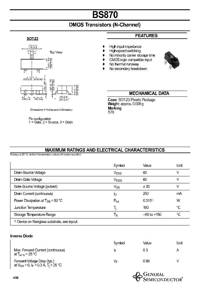 BS870_1220574.PDF Datasheet