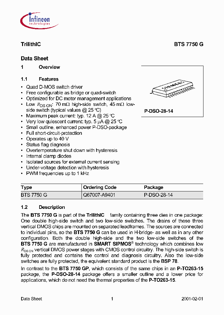 BTS7750G_1106455.PDF Datasheet