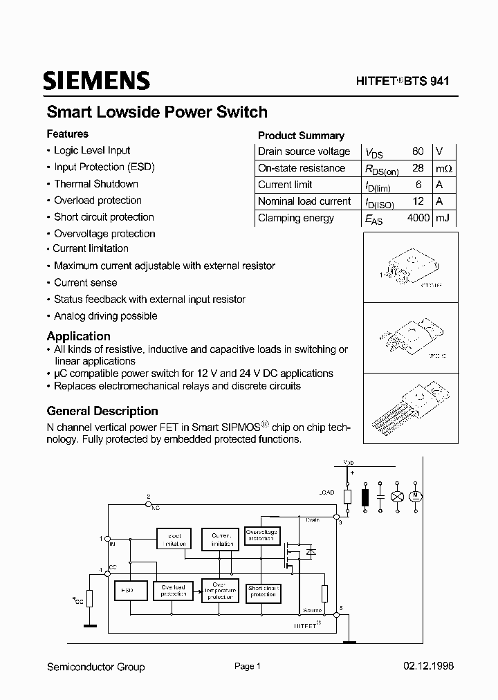 BTS941_1150481.PDF Datasheet