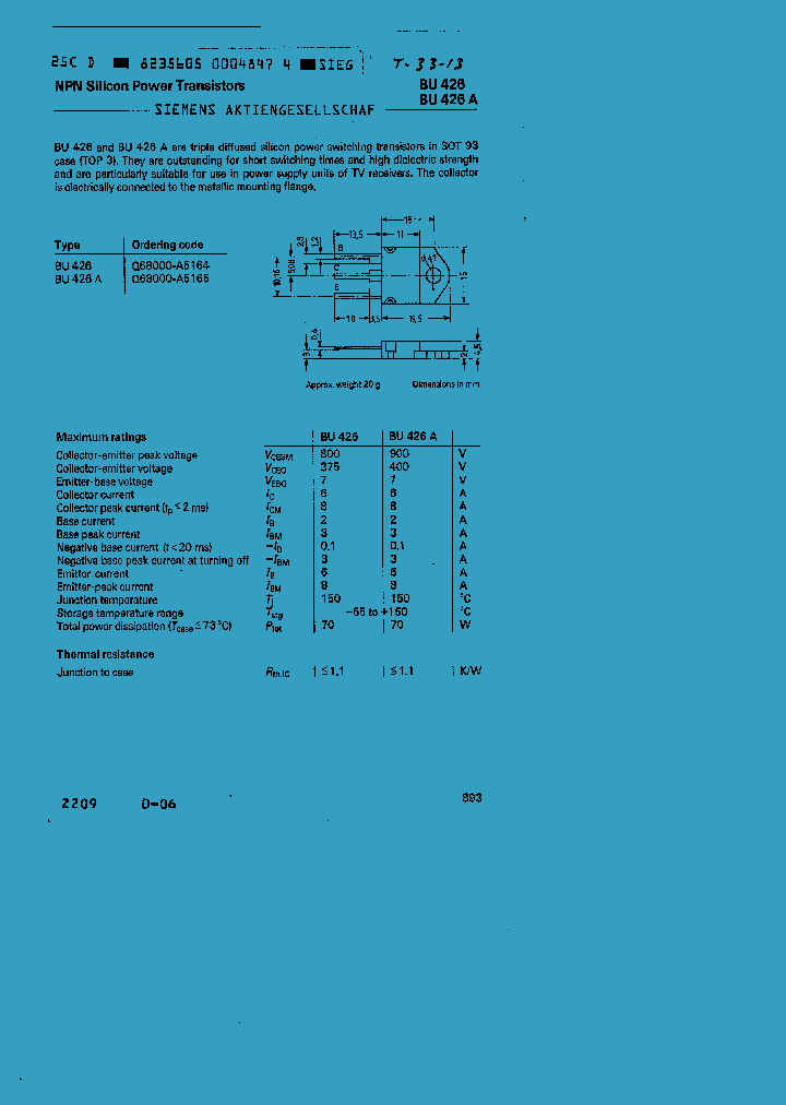 BU426_1147280.PDF Datasheet