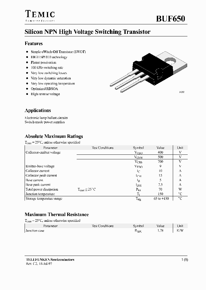 BUF650_1221787.PDF Datasheet