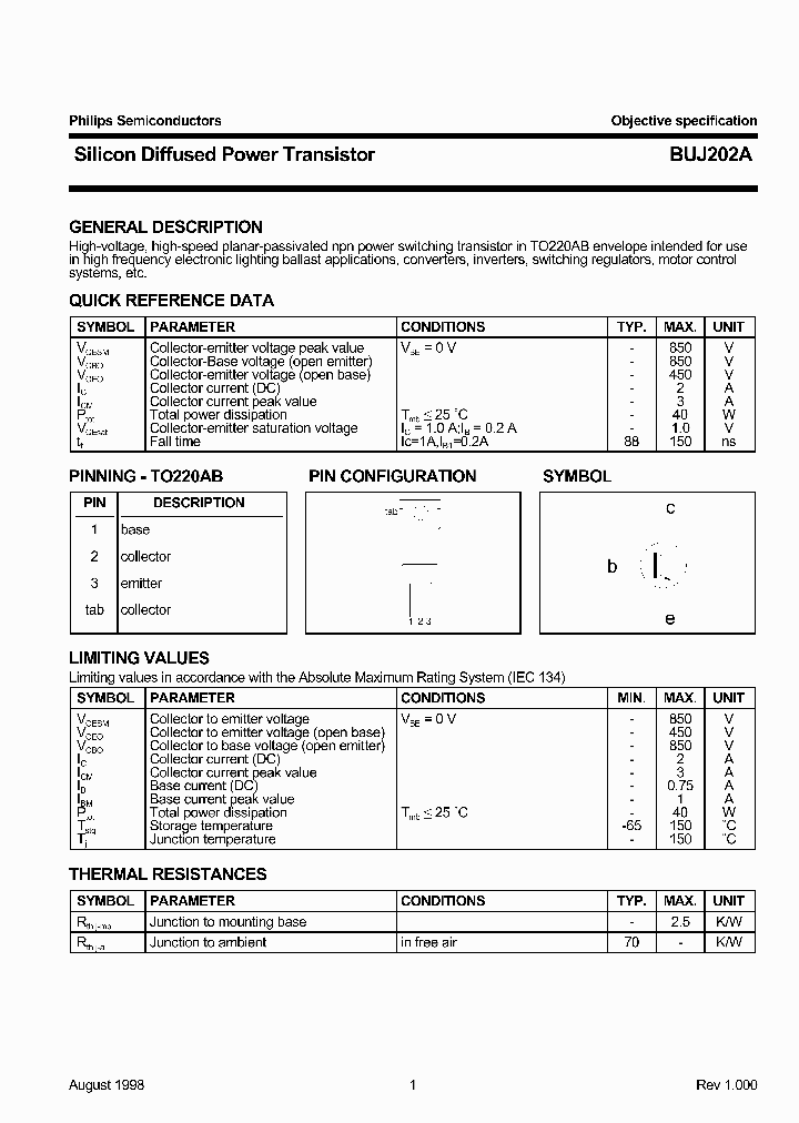 BUJ202A_1221815.PDF Datasheet