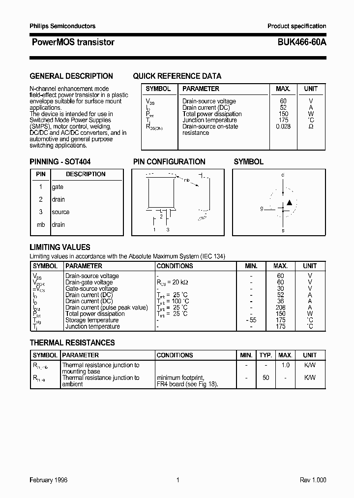BUK466-60A_1060528.PDF Datasheet