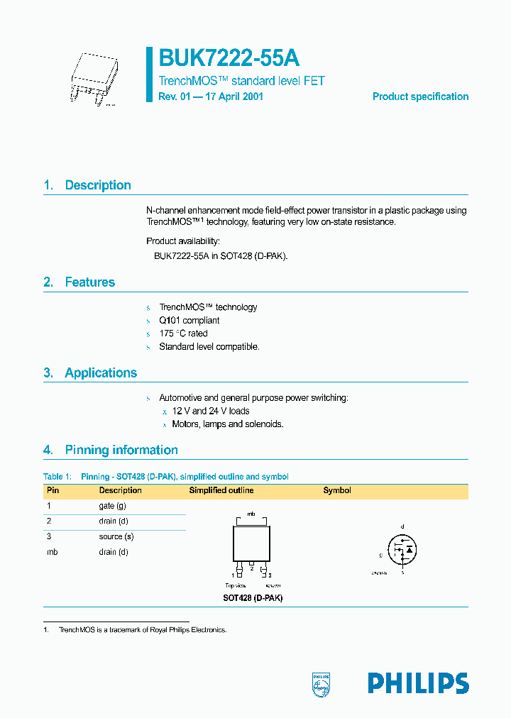 BUK7222-55A_1221923.PDF Datasheet