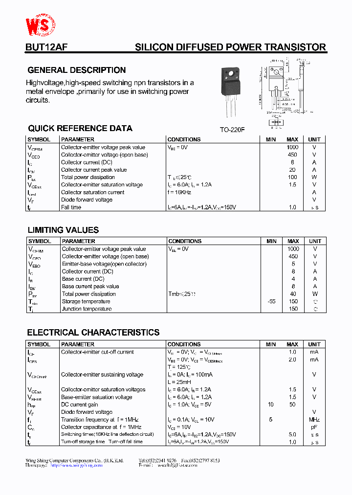 BUT12AF_1222257.PDF Datasheet