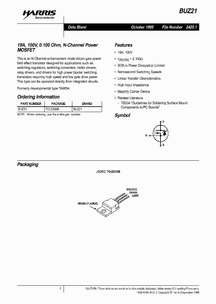 BUZ21_1122452.PDF Datasheet