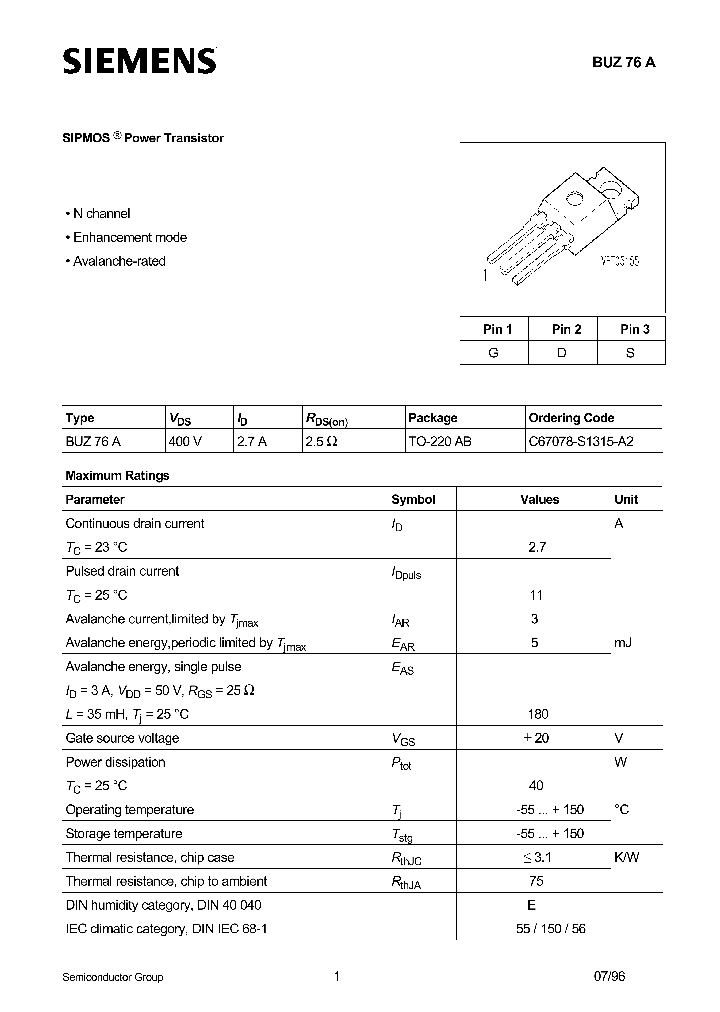 BUZ76A_1222432.PDF Datasheet
