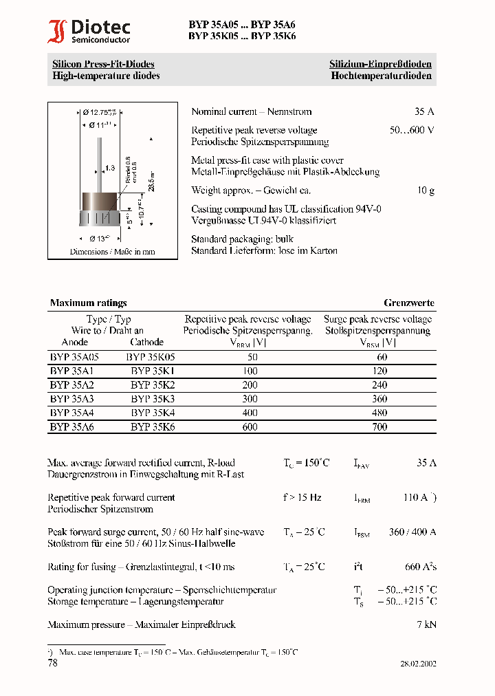 BYP35K6_1222646.PDF Datasheet